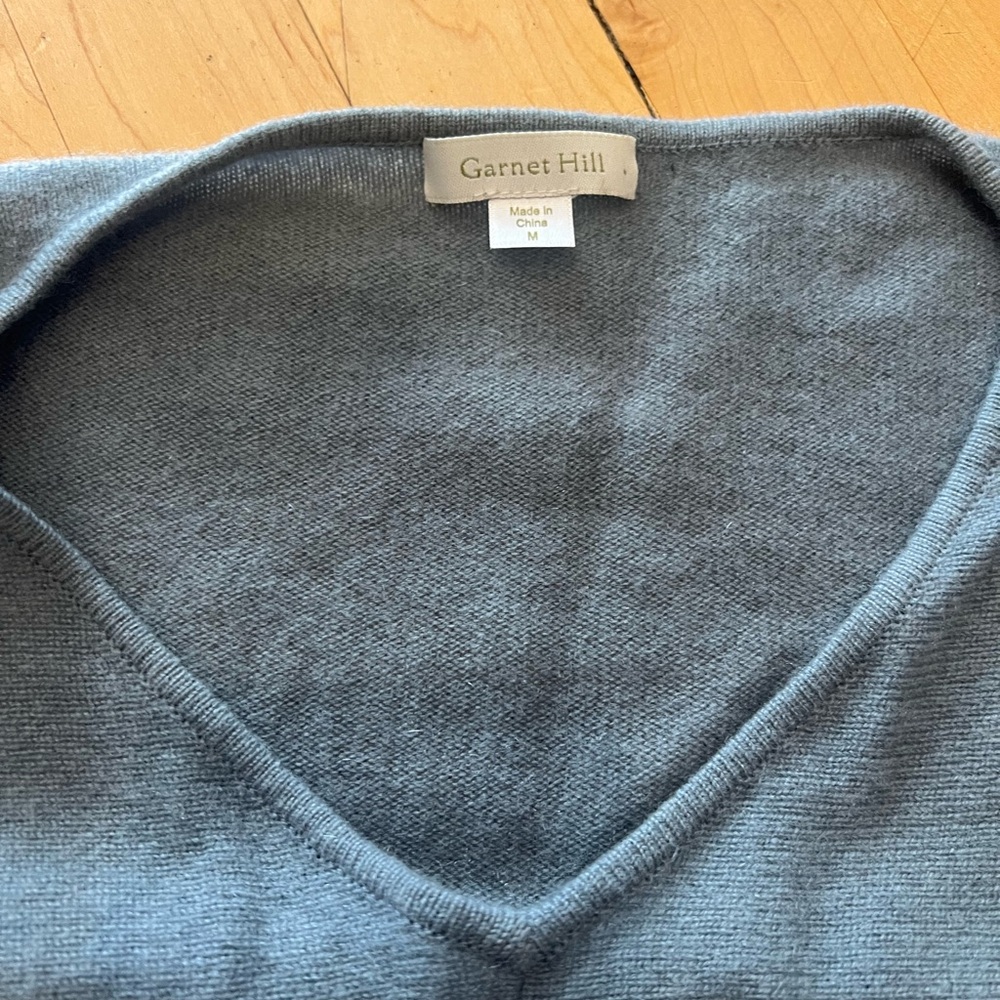 Garnet Hill sweater Sz M